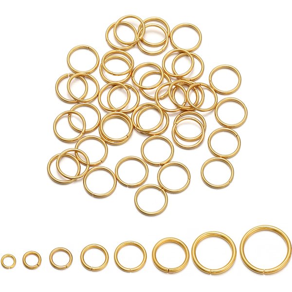 50-200 teile/los 4 5 6 8 10mm Edelstahl Biegeringe Split Ringe Anschlüsse Für DIY Schmuck Machen liefert Zubehör