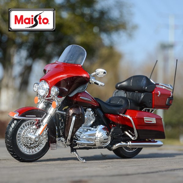 Maisto 1:12 2013 Electra Glide Ultra Limited véhicules moulés sous pression loisirs de collection modèle de moto jouets