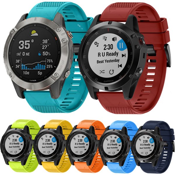 Silikonarmband für Garmin Fenix 8 51mm 47mm Epix Pro Smartwatch QuickFit Sportarmband für Fenix7 6 5 7X 6X 5X Armband