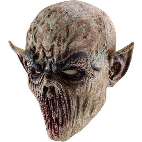 effrayant pour Halloween, accessoires Cosplay, fantôme sanglant, fête biochimique, horreur, casque horrible