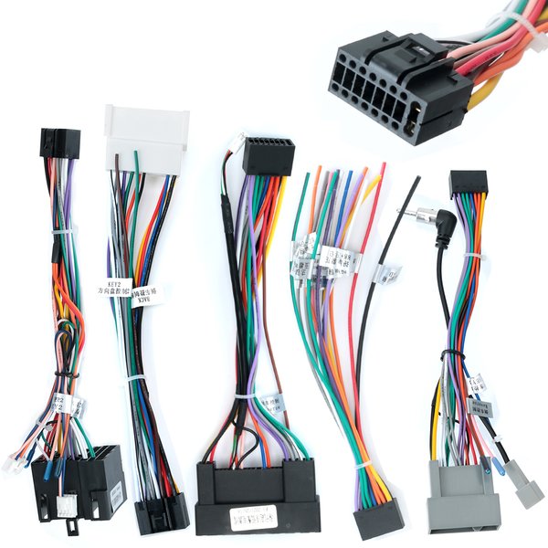 LEEPEE Stromanschluss 2 Din Auto-Android-Radiokabel für Suzuki Buick Volkswagen ISO Hyundai Kia Honda Toyota Nissan Mitsubishi