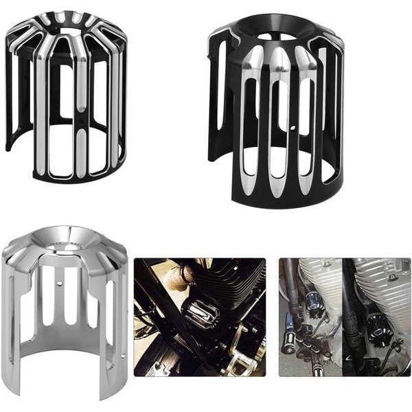 Couvercle de filtre à huile CNC pour moto, billette de grille d'huile pour Harley Sportster Iron XL883 1200 Dyna Touring Road King Ultra Softai