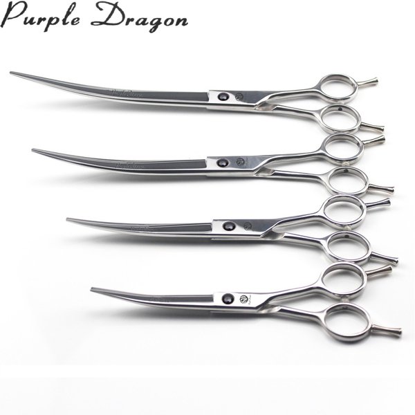 Hundepflegeschere Professionelle 5,5" 6" 7" 8" JP Edelstahl Bend UP Schere Up Gebogene Schere Haustierschere Tierschere Z1028
