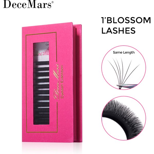 DeceMars 1'S Blossom Eyelash Extension Auto-flowering Lash