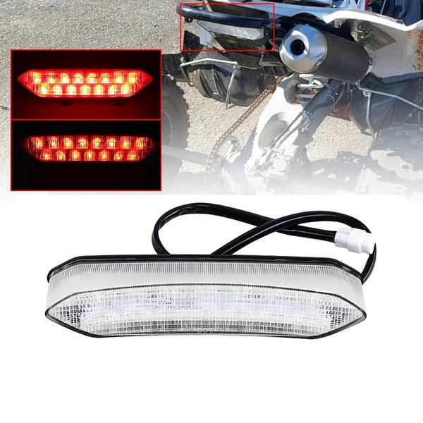 Motorrad LED Hinten Lampe Brems Rücklicht Rücklicht für Yamaha Raptor 700R 700R YFZ450R YFZ450X YFZ 450R 450X450R X