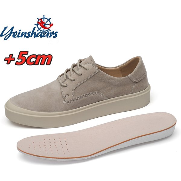 Fuqiao Aufzug Schuhe Männer Turnschuhe Höhe erhöhen Schuhe Höhe Schuhe dicke Innen sohle 5cm hohe Schuhe große Männer Schuhe Lift Turnschuhe