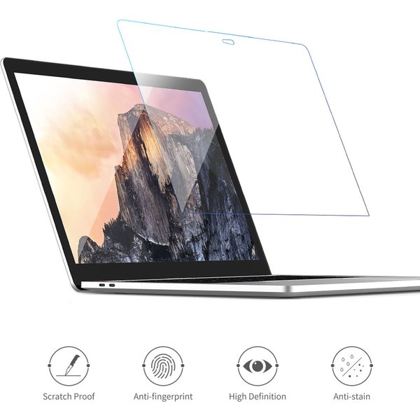 WIWU Displayschutzfolie für MacBook Air 13,6 15,3 M4 M3 M2 Air 13 M1 A2337 HD Clear Film Displayschutzfolie für MacBook Pro 14 16,2
