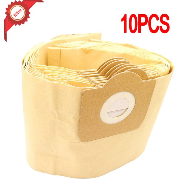 Sacs à poussière filtre pour aspirateur Karcher MV3 WD3 WD3200 WD3300 A2204 A2656, sacs en papier pour Rowenta RB88 RU100 RU101