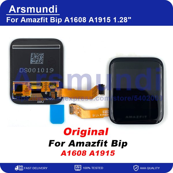 1.28 ''pour Huami Amazfit Bip A1608 A1915 écran tactile numériseur pour Amazfit Bip montre de sport LCD