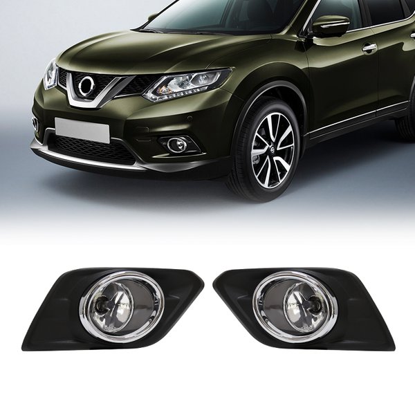 Pour Nissan X Trail x-trail Xtrail antibrouillard 2014 2015 2016 LED feux diurnes feux diurnes DRL fils étanches bouton de commutation