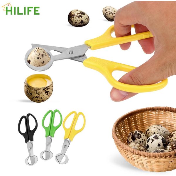 Ciseaux à coquille d'œuf de caille, résistants à la rouille, coupe-cigare Durable, outils de cuisine multifonctions, lame en acier inoxydable