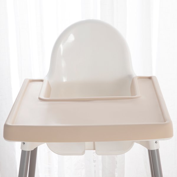 Neue Design BPA FREI Abdeckung Silikon Tischset Baby Hochstuhl Fütterung Festen Lebensmitteln Platte Matte kinder Geschirr