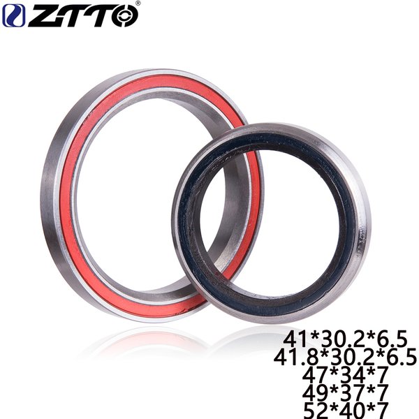 ZTTO Bicycle Headset Bearing MTB Steering Bearings Repair Parts Steel For 28.6mm 44mm 30mm 40mm Mountain Bike 41 41.8 47 49 52mm