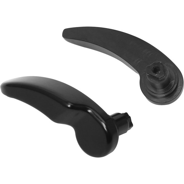 Motorcycle Saddlebag Lid Lifter Black Aluminum For Harley Touring Electra Glide Road King Street Glide FLHR FLTRX 2014-2020