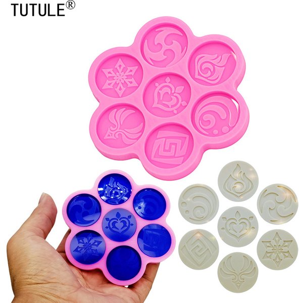 Shiny Original God Gods Eye Accessories Mold DIY Earring Polymer Clay Epoxy Resin Jewelries Making Tools Cake Chocolate Mold