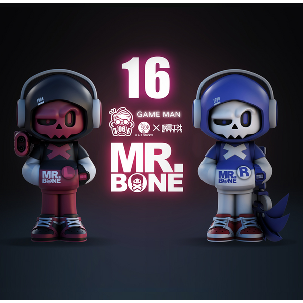 M. Bone Game Man Blind Box Surprise Box Original Action Figure Cartoon Model Gift Toys Collection Cute Collection Gifts