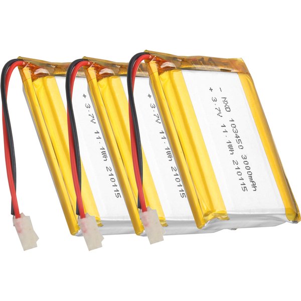 103450 3000mAh Lipo Polymer Lithium Rechargeable Battery For GPS Navigator GPS MP5 Bluetooth Speaker Headset Camera E-Book