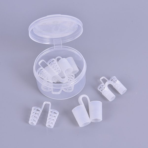 8Pcs/Set Snoring Solution Anti Snoring Devices Professional Snore Stopper Nose Vents Snore Nasal Dilators For Better Sleep