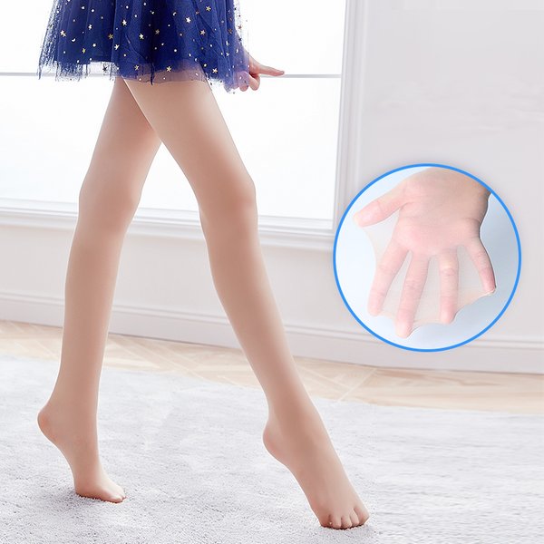 Balletts trumpf hose für Mädchen Balletts trümpfe transparente Tanz strümpfe nahtlose enge Mikro faser Kid Teen Balletts trumpf hose