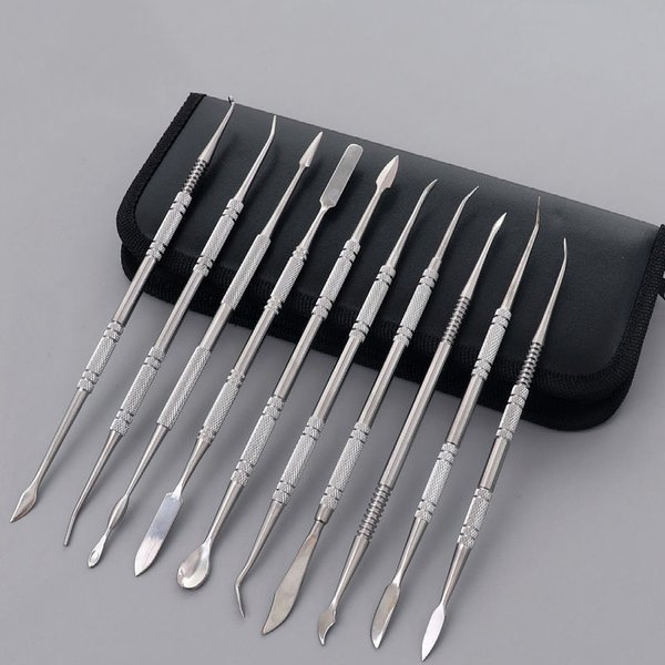 Stainless Steel Clay Plastic Knife Carved Oil Clay Stone Plastic Clay Plaster Hand-Made Sculpture Soft Clay Modeling Tool