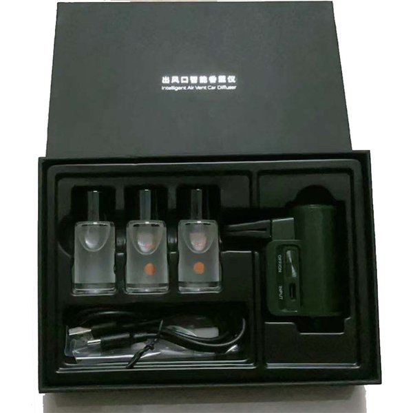 Elektrische Auto Luft Diffusor Aroma Auto Air Vent Luftbefeuchter Nebel Holzmaserung Öl Aromatherapie Auto Lufterfrischer Parfüm Duft