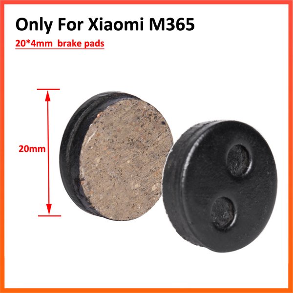 2pcs Brake Pads for Xiaomi M365 Mijia Electric Scooter Skateboard Rear Wheel Caliper Friction Plates Accessories