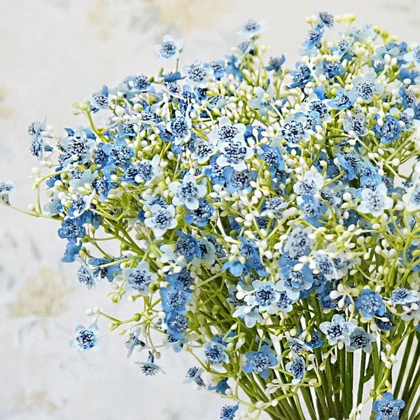 Gypsophila mariée tenant des Vases de fleurs en plastique pour la décoration de la maison, accessoires de fleurs ornementales, plantes artificielles, 1 lot