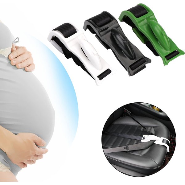 Protect Unborn Baby Pregnant Woman Driving Safe Belt Pregnant Car Seat Belt Adjuster Comfort Safety for Maternity Moms Belly