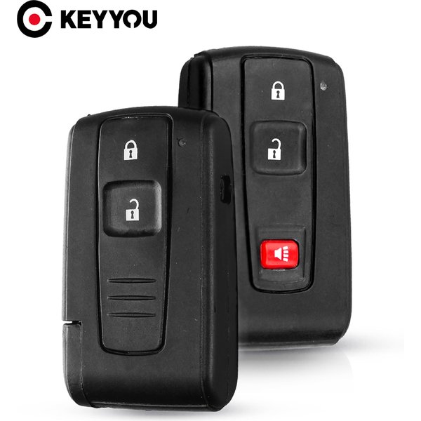 KEYYOU 2/3 boutons coque de clé de voiture à distance intelligente pour Toyota Prius 2004 2005 2006 2007 2008 2009 couverture de clé Corolla Verso Camry