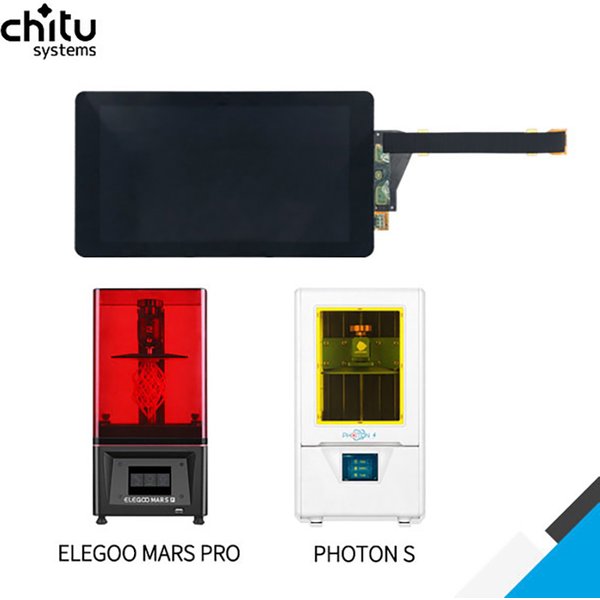 ELEGOO Mars Pro/Photon S LCD Screen LS055R1SX04 1440×2560 5.5 2k LCD SX04 With Glass Protector