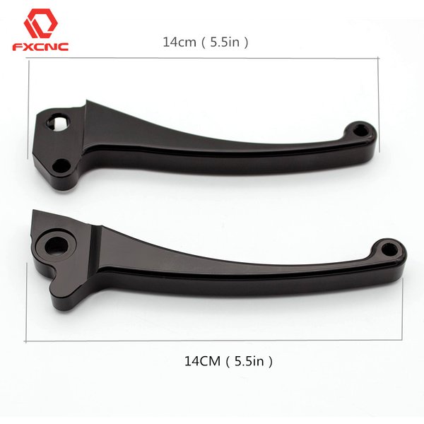 Levier de freins de moto disque avant leviers de frein à tambour arrière pour Vespa PX modèles de disque LML 125 150 200 Star PX125 PX150 PX 125 150