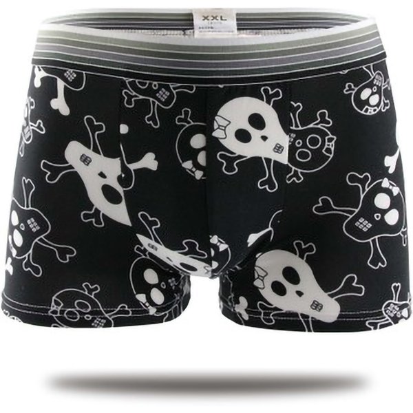 New 1pcs/lot Mens Underwear Boxers Cotton Fashion Printed Men Cartoon print Boxer Shorts Male Panties Pouch Vetement Homme Hot