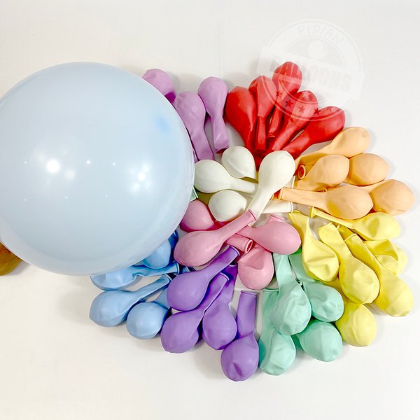 5" 10" 12" 18" 36" Matte Light Balloons Round Pink Yellow White Art Shape Wedding Birthday Decoration Party Helium Balloon