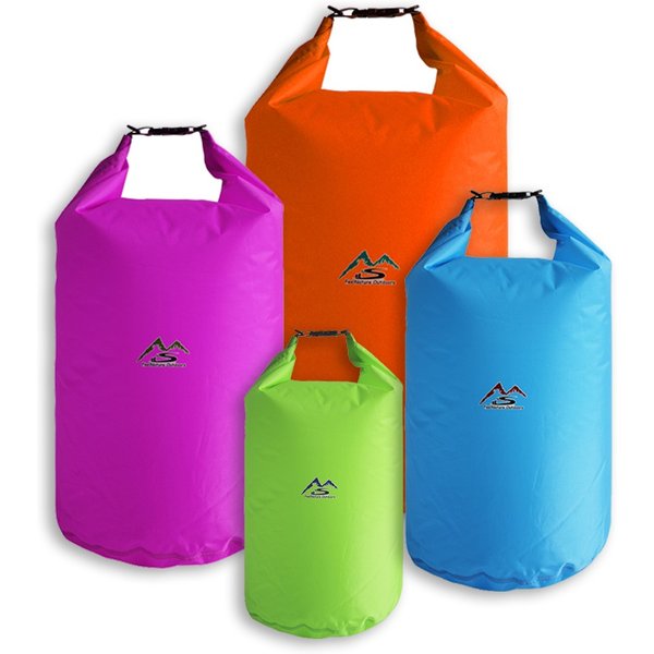 5L/10L/20L/40L/70L sac sec natation sacs imperméables sac étanche flottant sacs à équipement sec pour la navigation de plaisance pêche Rafting 4 couleurs