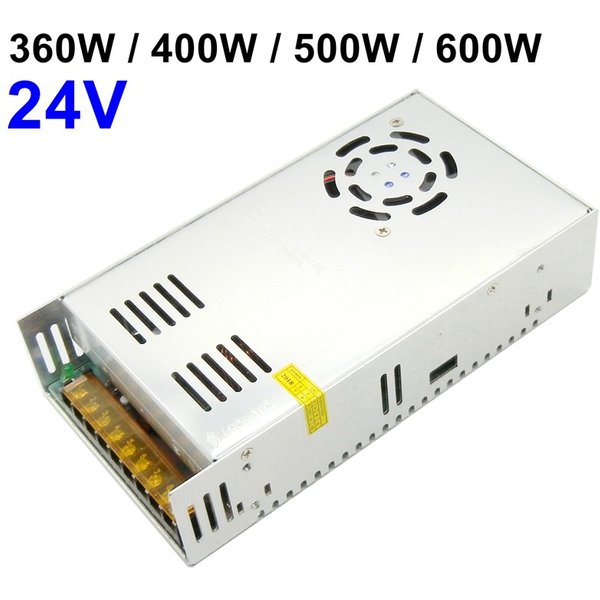 24 V 25A 20A 15A Schalt Netzteil 600W 500W 400W 360W Transformatoren 110V 220V AC ZU DC 24 Volt SMPS Für LED Streifen Lampe Licht