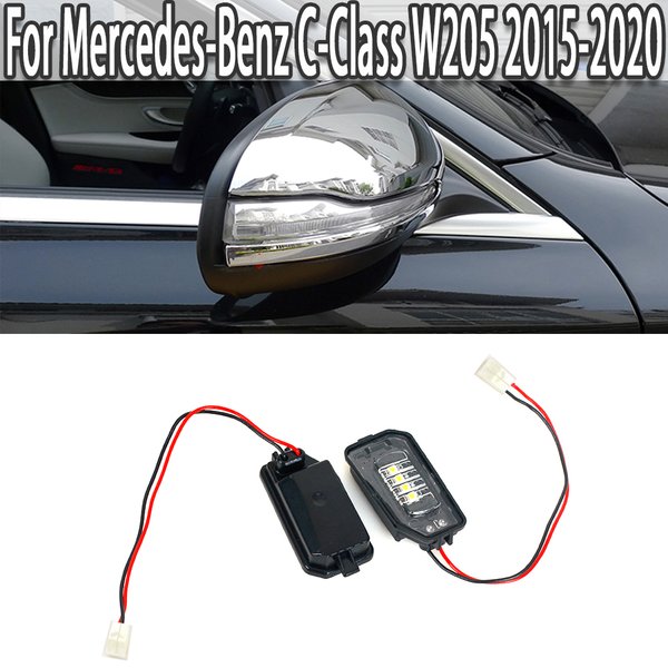 K-Car LED Side Wing Mirror Pfützenlicht Innenbeleuchtung A 0999064302 A 0999064402 Für Mercedes Benz W205 W213 W222 GLB GLC X253