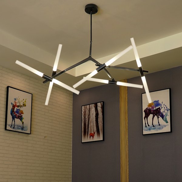 Tree branch Chandelier lamp Post modern designer chandelier Nordic led restaurant bedroom loft Industral Vintage Chandelier