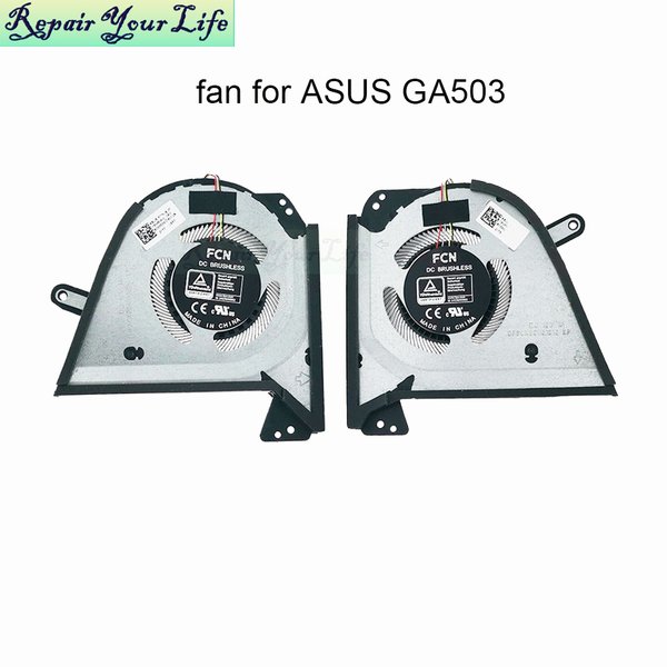 Ventilateurs de refroidissement CPU GPU pour ASUS ROG Zephyrus G15 GA503RM GA503RS GA503RW GA503RX 13NR0800T04011 13NR0800T03011 DFSCK 221151812 NOUVEAU