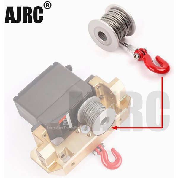 25t engrenage de direction Servo treuil roue engrenage de direction avant pour 1/10 Rc inoler voiture Trx4 Trx-6 D90 D110 Axial Scx10ii 90046 Vs4 Rr10