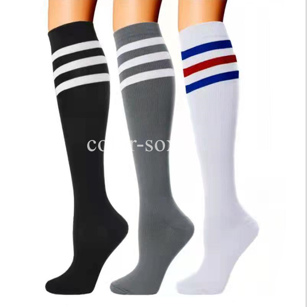 Running New Compression Socks Soccer Stockings 20-30 Mmhg Men Women Sports Socks For Marathon Cycling Football Varicose Veins