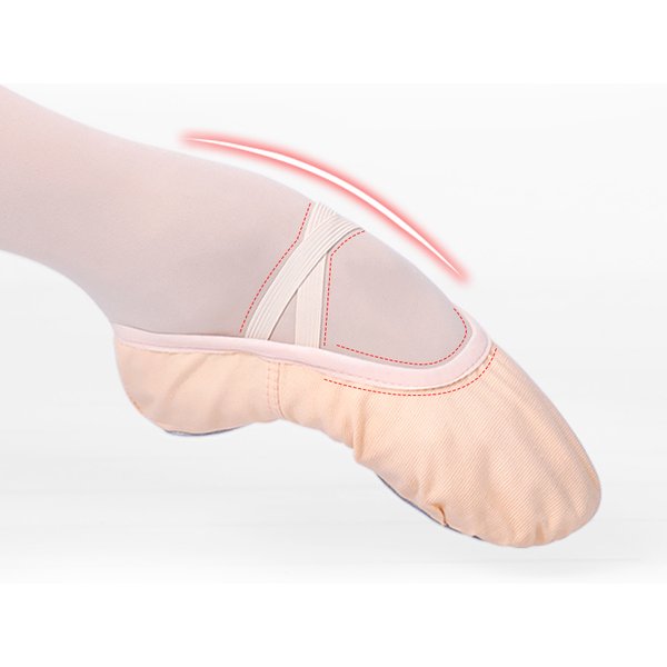 Frauen Ballett Schuhe Leinwand Mädchen Tanz Hausschuhe Split Sohle Gymnastik Yoga Tanzen Schuhe Kinder Erwachsene Ballerina Schuhe