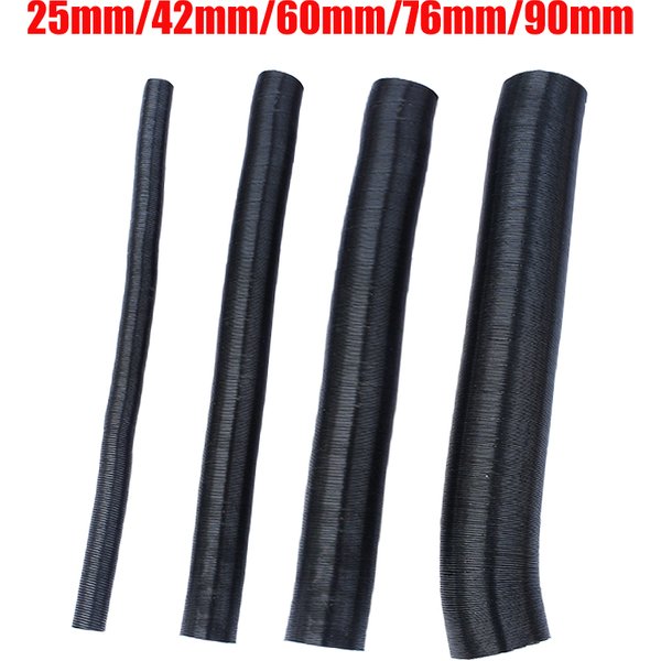Air Intake Outlet Exhaust Stretch Corrugated Hose Pipe Flexible Combustion 25/42/60/76/90mm For Webasto Eberspacher Auto Heater