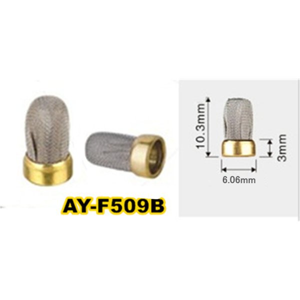 Micro filtre métallique pour injecteur de carburant, 10 pièces, 10.3x6.06x3mm, pour kits de réparation d'injecteur de carburant Bosch Unviersal (AY-F509B), livraison gratuite