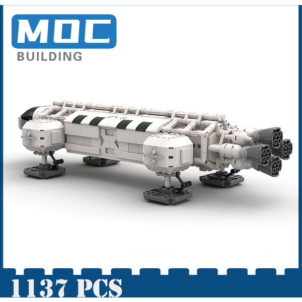 Space 1999 Eagle Shuttle Space Series Wars MOC Model Bricks Building Block Diy Assemble Toys For Children Gifts