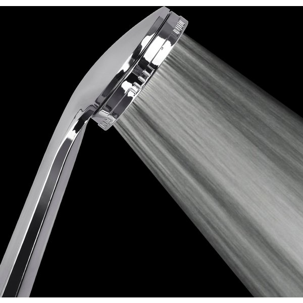 Pommeau de douche de bain chromé à effet pluie, buse de pulvérisation à économie d'eau, haute pression, haute qualité, 1 pièce