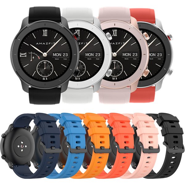 Für Xiaomi Huami Amazfit GTR 42mm Offizielle Uhr Band Für GTR 47mm Für Amazfit Tempo/Stratos/Stratos 2 3 22mm 20mm Armband Armband