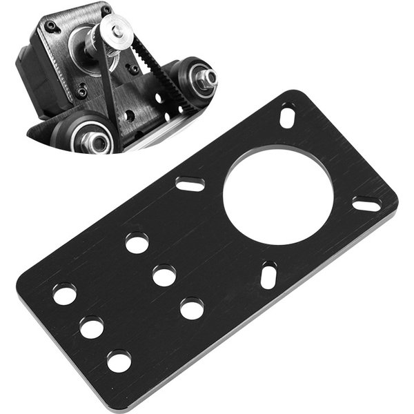Plaque de montage de moteur Openbuilds, 1 pièce, plaque fixe de montage de moteur pas à pas NEMA 17, support en aluminium, pièces d'imprimante 3D
