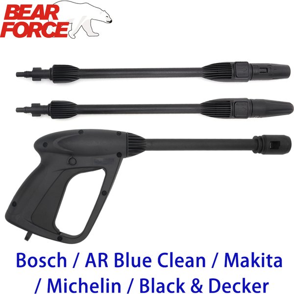 Nettoyeur haute pression pistolet de pulvérisation Jet Lance buse voiture laveuse Jet pistolet à eau Lance baguette pour Bosch Black Decker AR bleu propre Makita