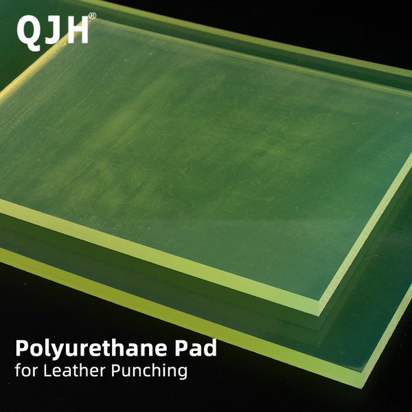 QJH tapis de poinçonnage en cuir planche à découper tapis de frappe trou d'estampage sac outil de poinçonnage planche muette en caoutchouc pour le travail du cuir bricolage artisanat