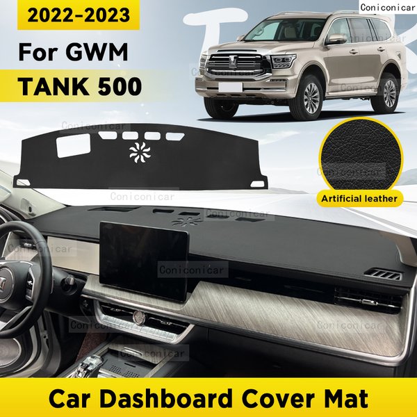 Armaturen brett Abdeck matte Schutz polster für GWM Tank Autozubehör Armaturen brett Sonnenschutz Anti-UV-Teppich Dashmat